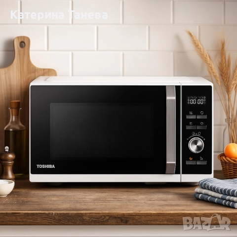 Микровълнова печка Toshiba MW3-AC26SF (26 L) / MW3-SAC23SF (23 L) - С грил, конвекция и Air Fry