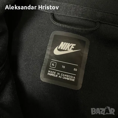 Оригинален Мъжки Суичер С Цип Nike Tech Fleece, снимка 8 - Суичъри - 49307208