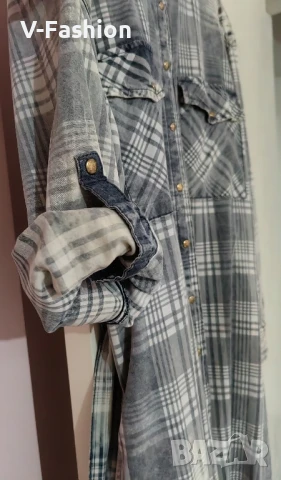 Дънкова рокля Dishe, снимка 7 - Рокли - 50768431