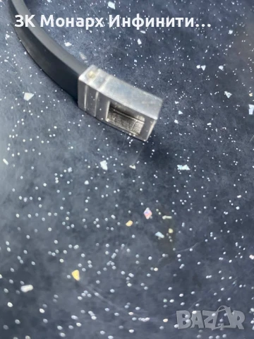 Сребърна силиконова гривна, снимка 4 - Гривни - 51255497