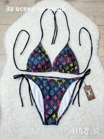 Дамски бански 2 части Louis Vuitton👙Chanel👙Fendi👙Burberry Код D206, снимка 6 - Бански костюми - 46433646