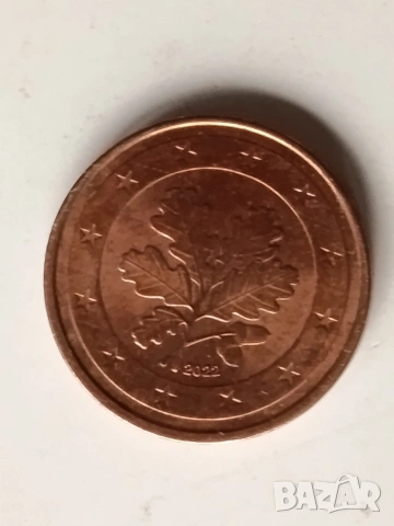 2 евро цента 2022г. Германия 