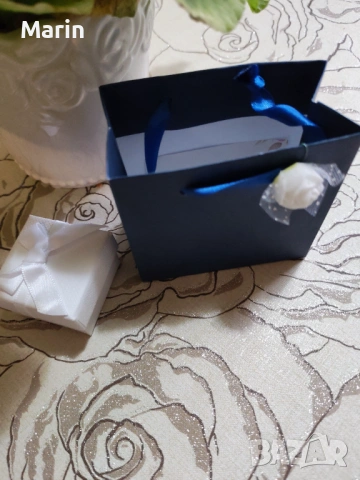 Сребърна гривна с подарък кутия и торбичка, снимка 4 - Гривни - 53997737