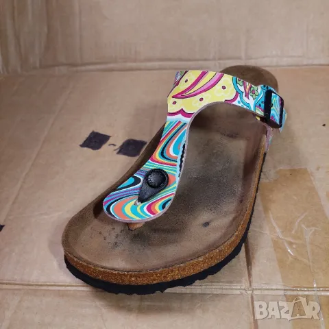 чехли Birkenstock Gizeh номер 38, снимка 13 - Чехли - 50292985