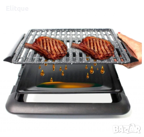 Скара Voltz 1250W, незалепващо покритие