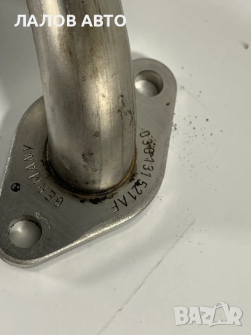ЕГР тръба Фолксваген Голф 5 Сеат Алтеа Ауди А3 EGR truba Vw GOlF Audi Seat Altea (04-09) 03G131521AF, снимка 2 - Части - 51614021
