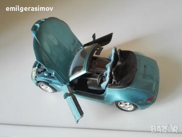 Метална количка BMW M Roadster., снимка 7 - Колекции - 48824529