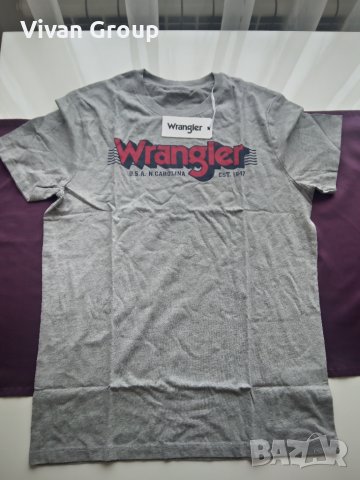 НОВО Мъжка тениска Wrangler, снимка 5 - Тениски - 44954877