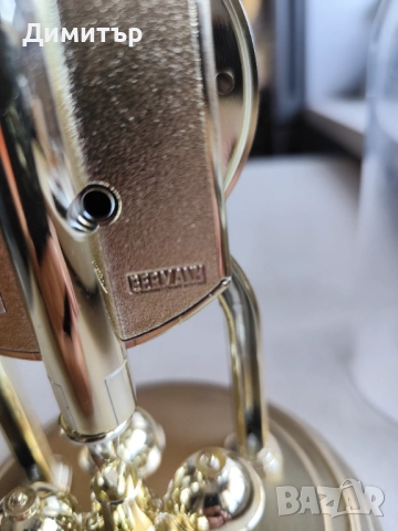 Немски настолен кварцов  часовник РАБОТЕЩ, снимка 4 - Антикварни и старинни предмети - 51559778