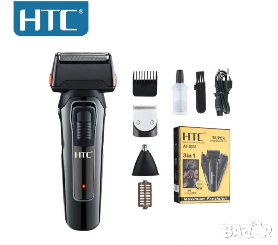 Машинка за подстригване 3в1,HTC,AT-1088, снимка 3 - Машинки за подстригване - 53046044