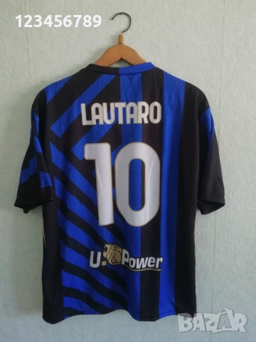 Inter Milan Lautaro 2024/2025 нова тениска футболна фланелка Интер Милан Лаутаро размер L