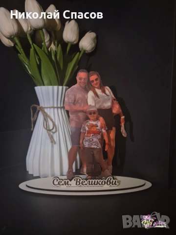 3D дървена статуетка, снимка 6 - Декорация за дома - 53044518