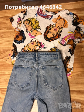 Комплекти дънки+тениска/потник, снимка 3 - Комплекти - 52356067