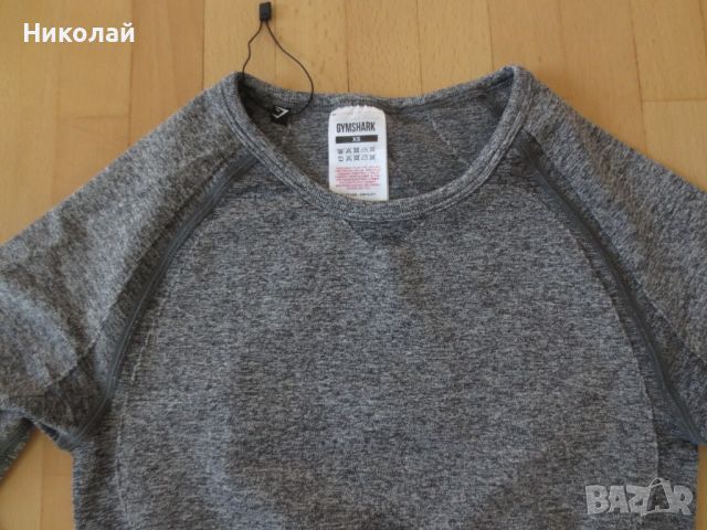 Gymshark Flex Long Sleeve Crop Top, снимка 4 - Спортни екипи - 45159425