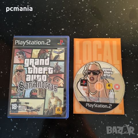 GTA / Grand Theft Auto San Andreas за Playstation 2 PS2 , снимка 1 - Игри за PlayStation - 46486245