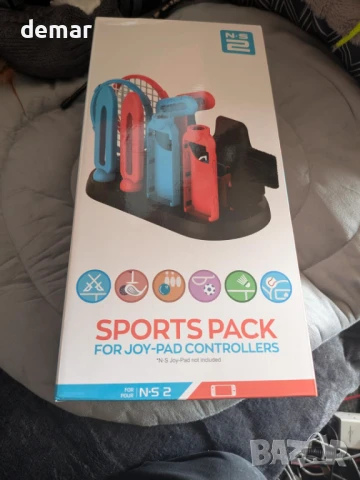 MENEEA Комплект спортни аксесоари за Nintendo Switch 2 2025/1/OLED с органайзер, снимка 10 - Аксесоари - 50766435