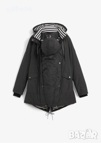 Ново Зимно яке за бременни и бебеносене размер 36/S и 38/M Bonprix, снимка 5 - Якета - 53030889