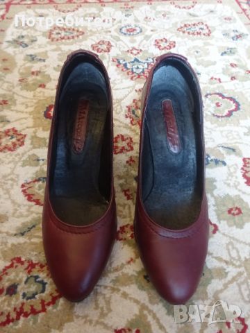 Дамски кожени обувки "MARTINI", снимка 1 - Дамски обувки на ток - 45573649