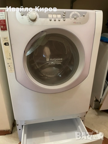 Пералня ARISTON HOTPOINT 6 кг клас А без сушилня, снимка 4 - Перални - 52771549