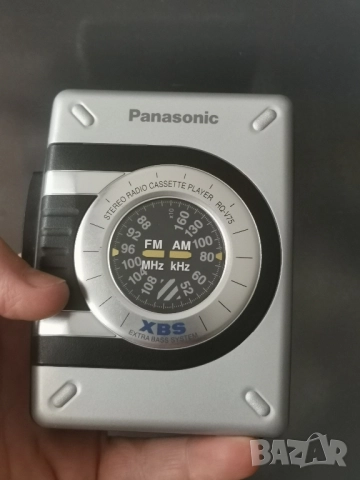 Музикален касетен плеър (WALKMEN) с AM/FM радио Panasonic RQ-V75