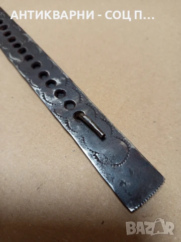 Стар Ръчно Кован Гравиран Аршин., снимка 2 - Антикварни и старинни предмети - 51302729