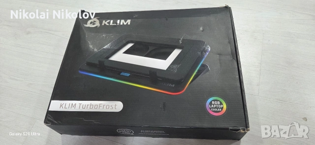 KLIM TURBOFROST геимърски охладитвл за лаптоп