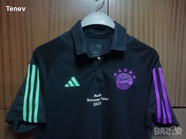 Bayern Munich Adidas 2023 Audi Summer Tour оригинална тениска Байерн Мюнхен размер М, снимка 3 - Тениски - 46580102