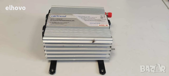 Преобразувател на напрежение Cartrend MS600 12V /220V 600W, снимка 2 - Друга електроника - 51192471