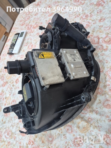 Кристален Оригинален КСЕНОНОВ ляв фар HELLA за Мерцедес Еклас W211 , снимка 7 - Части - 52667893