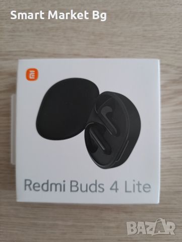 Слушалки Bluetooth Redmi Buds 4 Lite, Черен, снимка 1 - Bluetooth слушалки - 46116706