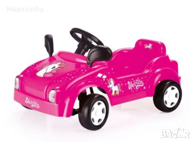 Кола с педали SMART DOLU Еднорог

, снимка 1