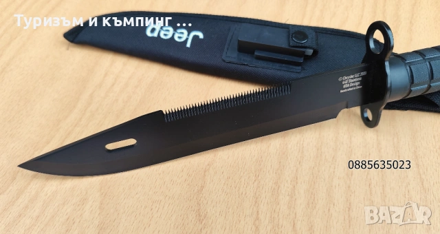 Тактически нож Jeep, снимка 2 - Ножове - 53387037