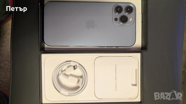 Iphone 13 Pro Max 512GB Blue, снимка 3 - Apple iPhone - 53011299
