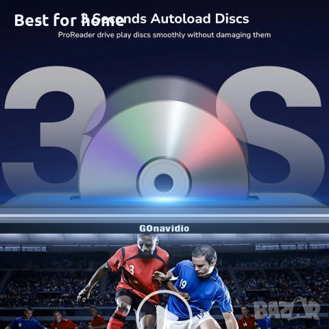 GOnavidio 10.1" двоен DVD плейър за кола за деца с HDMI вход, 2 слушалки, монтажна скоба, снимка 3 - Друга електроника - 54192053