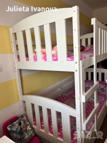 Двуетажно легло, снимка 3 - Мебели за детската стая - 45222906