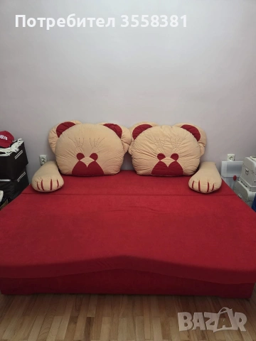 Диван с функция сън,като нов, снимка 9 - Дивани и мека мебел - 53844819