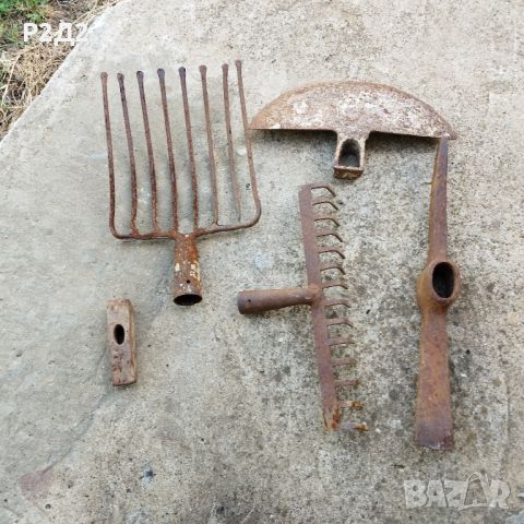 стари инструменти кирка, мотика, грапа, чук и вила, снимка 2 - Други инструменти - 46473215
