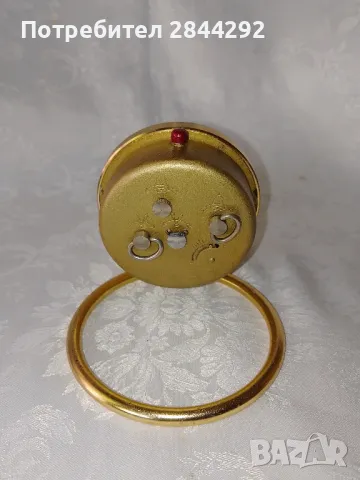 Стар Руски Механичен Будилник- СЛАВА, снимка 10 - Колекции - 49829916