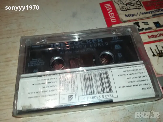 JOE COCKER-NEW ORIGINAL TAPE 1504251519, снимка 2 - Аудио касети - 49905889
