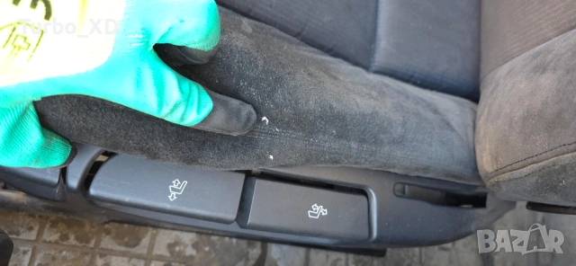 Продавам Алкантара рекаро за BMW E39 комби, снимка 7 - Части - 48998898