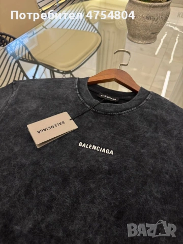 Най-високо качество мъжки тениски Баленсиага, снимка 4 - Тениски - 53709471