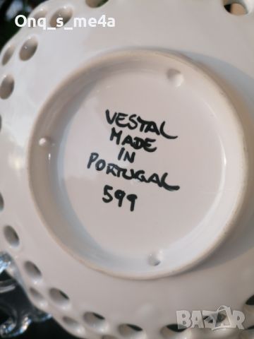 Чиния Vestal 599 Португалия, снимка 4 - Декорация за дома - 45147979