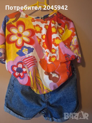 Дамска тениска ZARA, снимка 3 - Тениски - 50676810