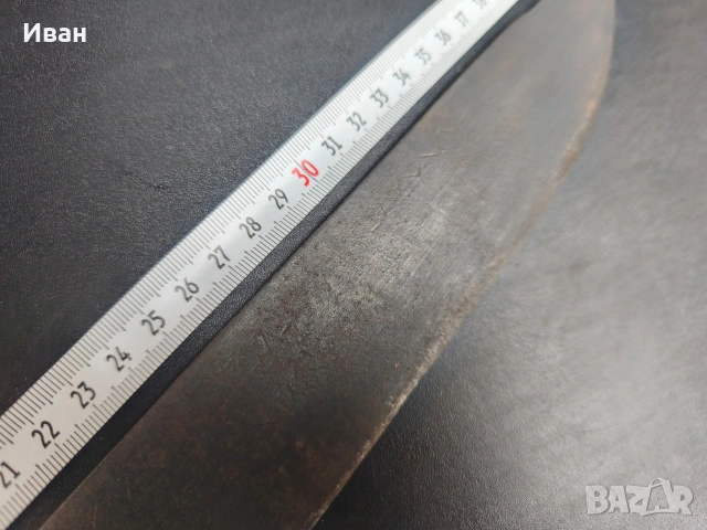 Стар ръчно изработен нож , снимка 4 - Ножове - 53633969