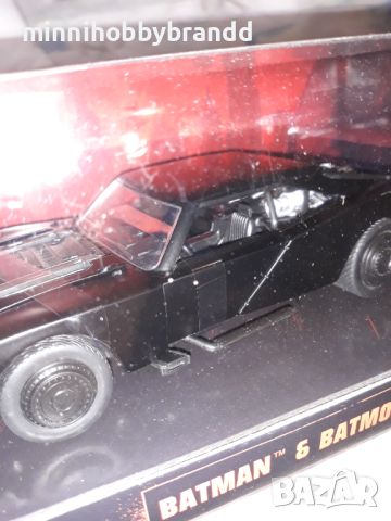 BATMAN THE BATMAN BATMOBILE. 1.24   JADA .TOP TOP  TOP  MODEL., снимка 3 - Колекции - 46324439