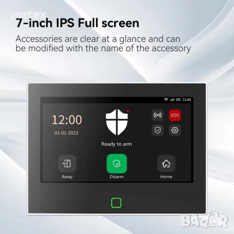 Алармена система CPVAN CP10 Pro LoRa 4G WiFi Tuya 5000mAh + подарък, снимка 2 - Други - 52752109