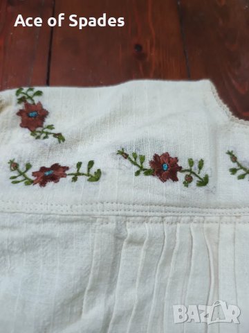 Автентична Женска Риза Сукман Част от Народна Носия , снимка 6 - Антикварни и старинни предмети - 49929515