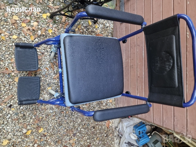 Комбиниран стол за баня и тоалетна, снимка 3 - Тоалетни столове - 52654561