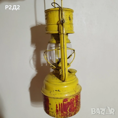 стар немски газов фенер , снимка 2 - Антикварни и старинни предмети - 54052718