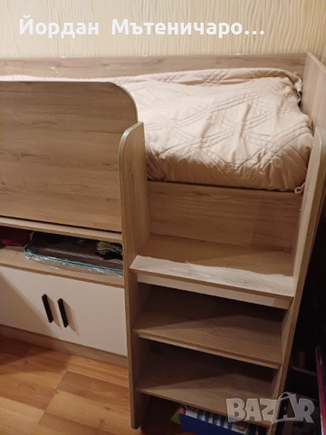 Детско Юношеско легло, снимка 7 - Мебели за детската стая - 52618736